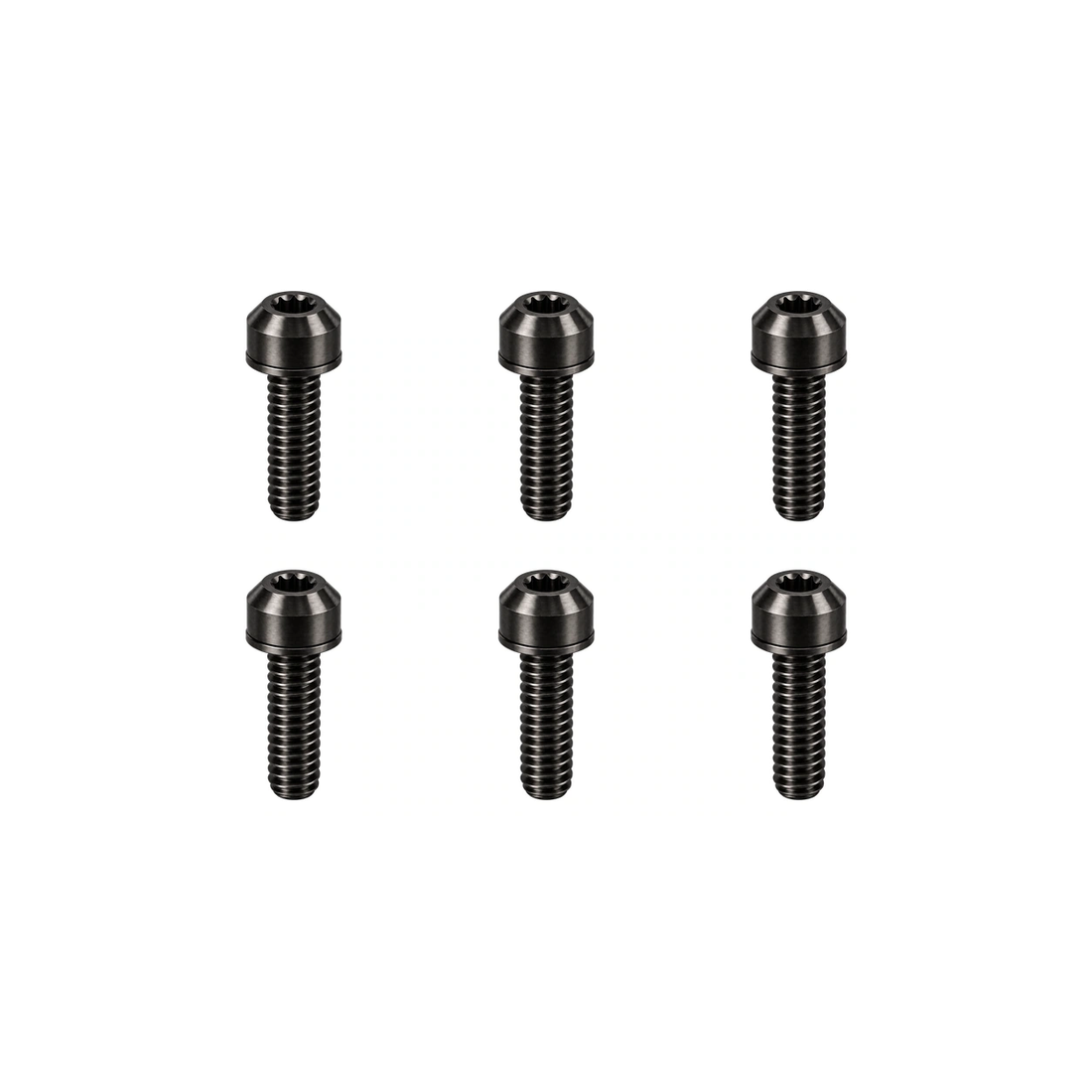 Titanium Specialized Trail 31.8 mm Stem Bolt Set — Raw Titanium