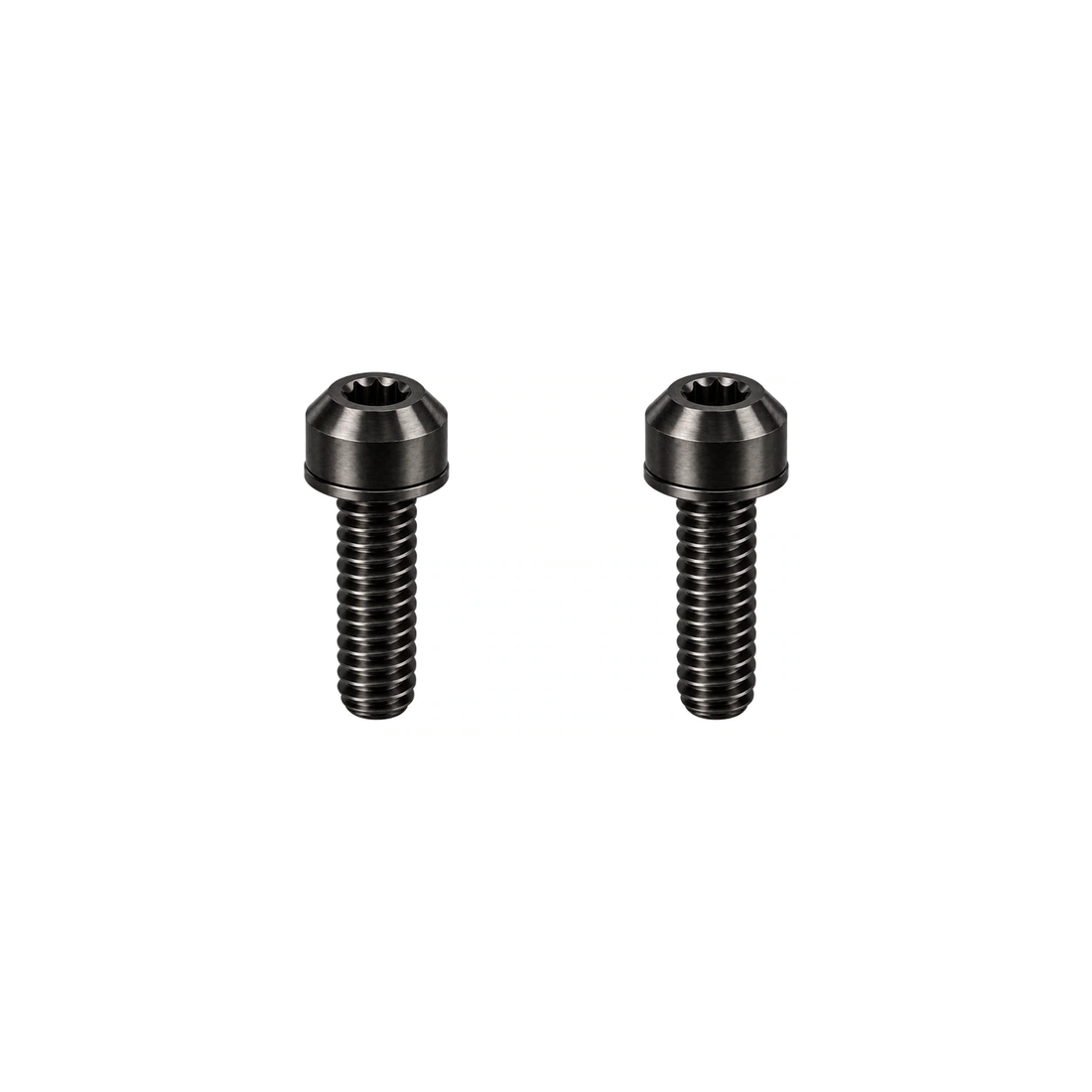 Titanium Ridea Brake Lever Clamp Bolts — Raw Titanium