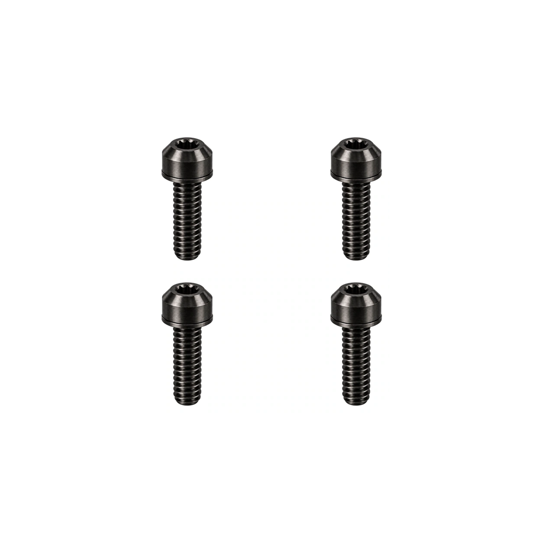 Titanium Ridea MK3 Stem Cap Bolts — Raw Titanium