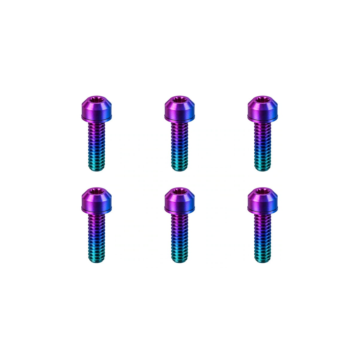 Titanium e*thirteen Plus 35 Stem Bolt Set — Candy Matte