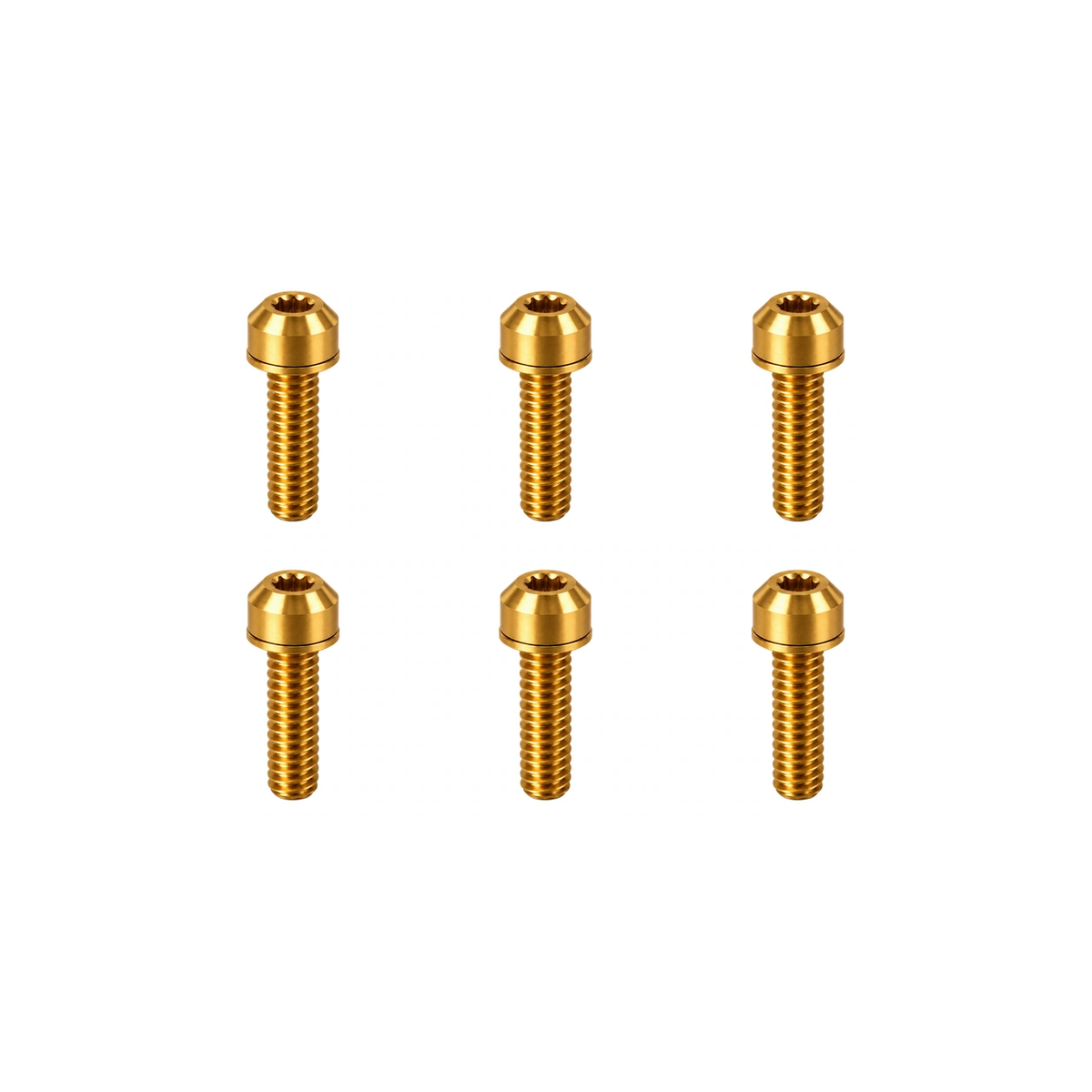 Titanium e*thirteen Plus 35 Stem Bolt Set — Gold