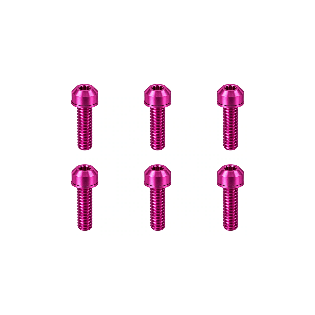 Titanium Specialized Trail 35 mm Stem Bolt Set — Magenta