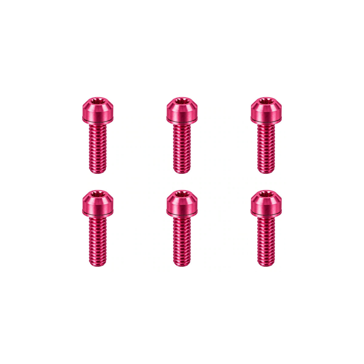 Titanium Specialized Trail 35 mm Stem Bolt Set — Champagne Pink