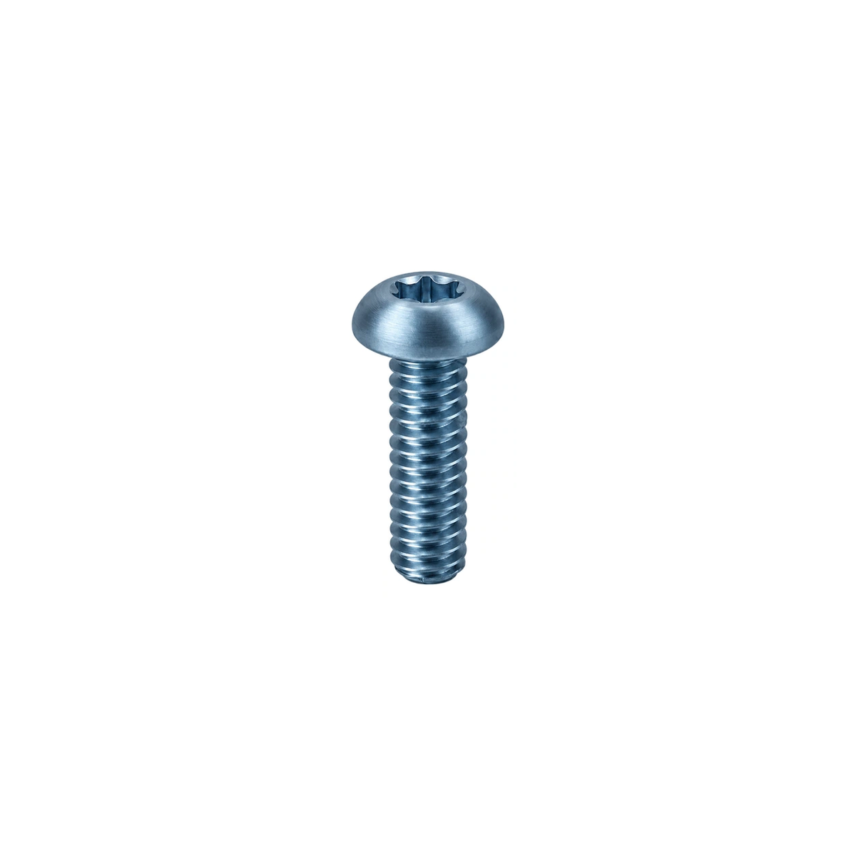 Titanium Folding Bike Parking Fin Bolt — Ice Blue