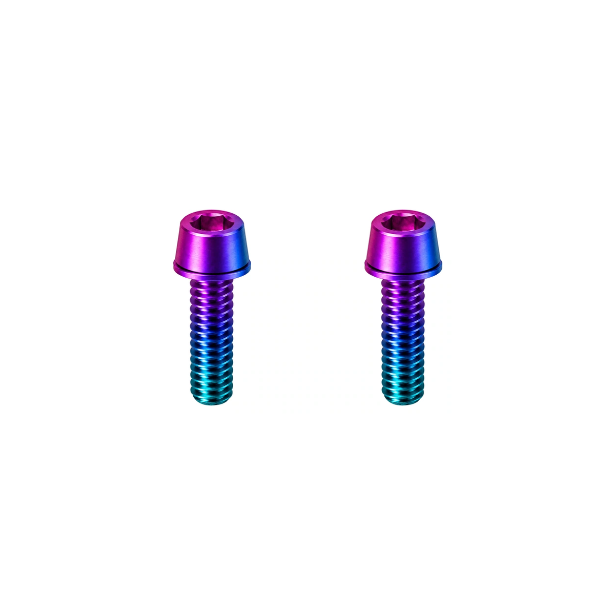 Titanium LitePro Super HollowTech Crank Bolts — Candy Gloss