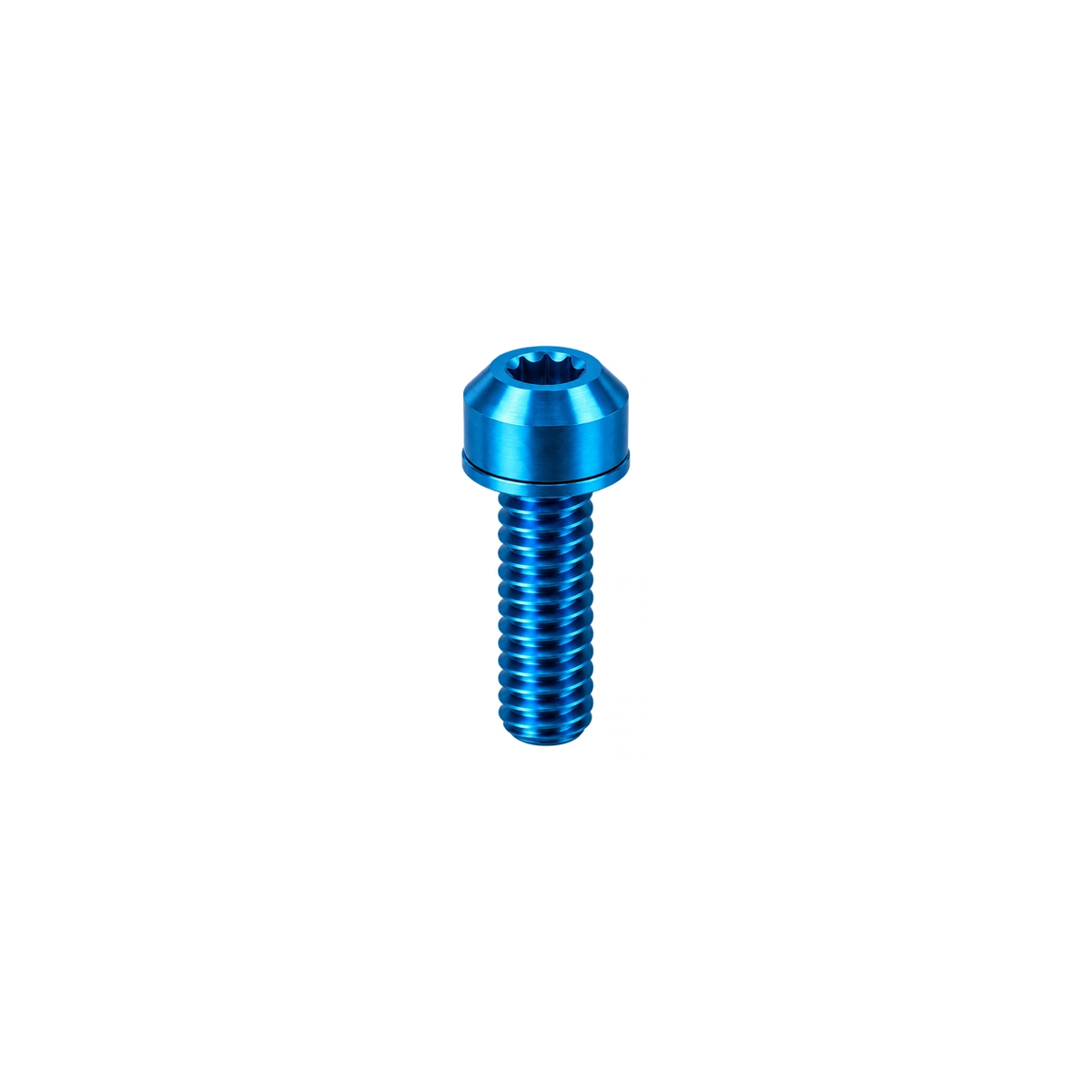 Titanium Specialized Aethos Seat Collar Bolt — Aqua Blue
