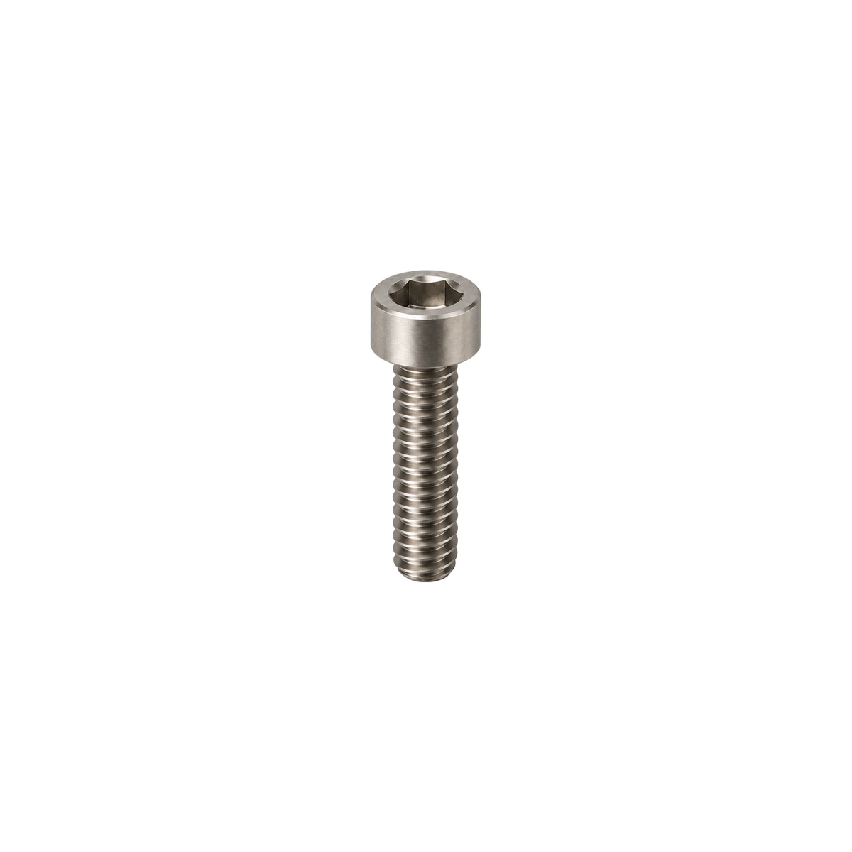 Titanium Fox Fork Cable Clamp Bolt — Raw Titanium
