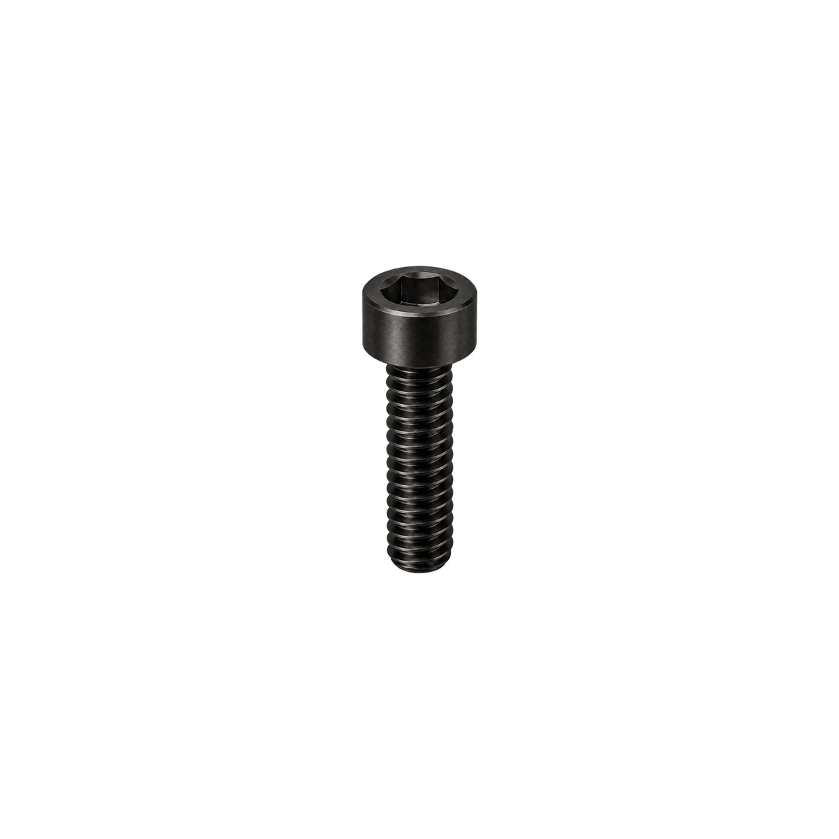 Titanium Fox Fork Cable Clamp Bolt — Black