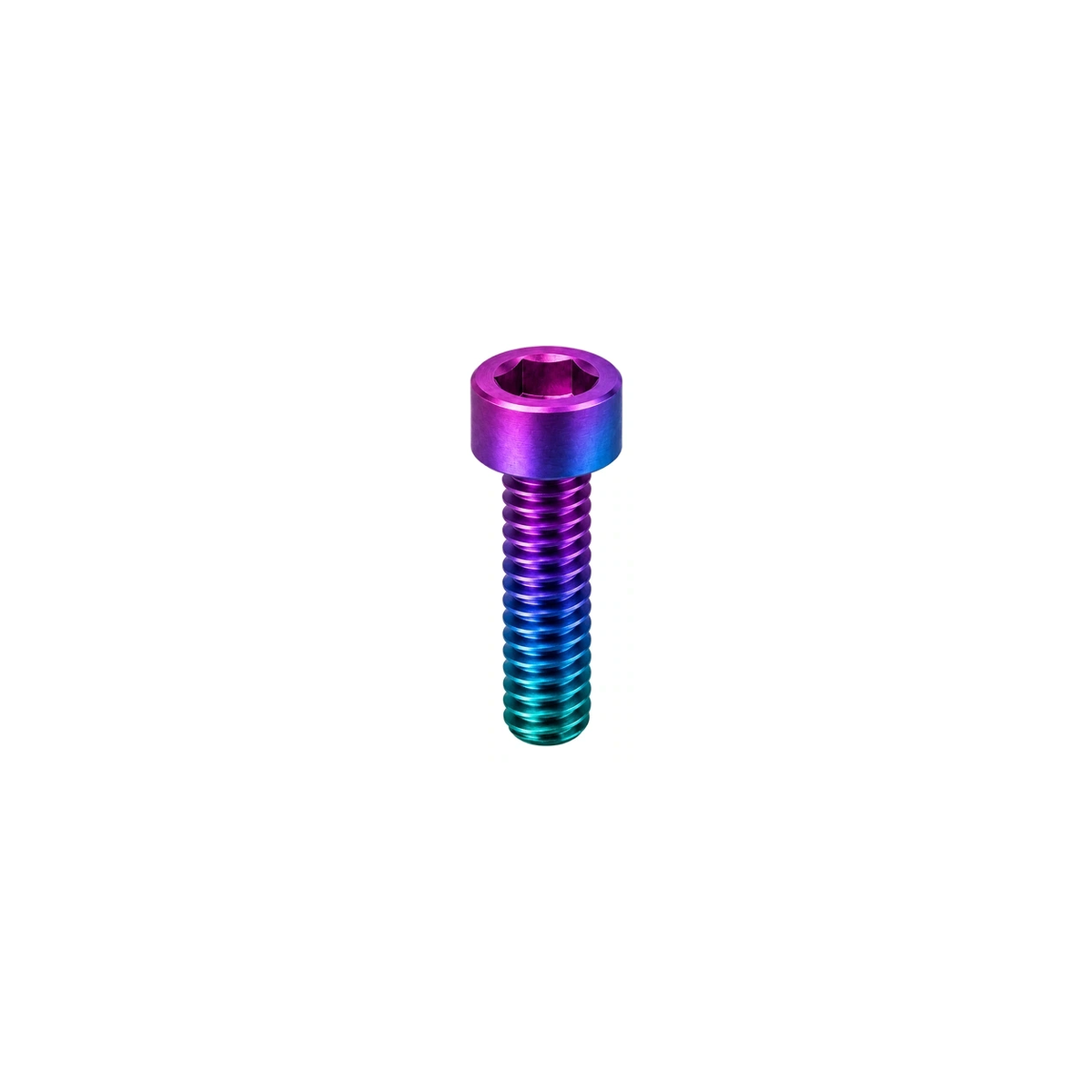 Titanium Fox FIT4 Damper Bolt — Candy Matte