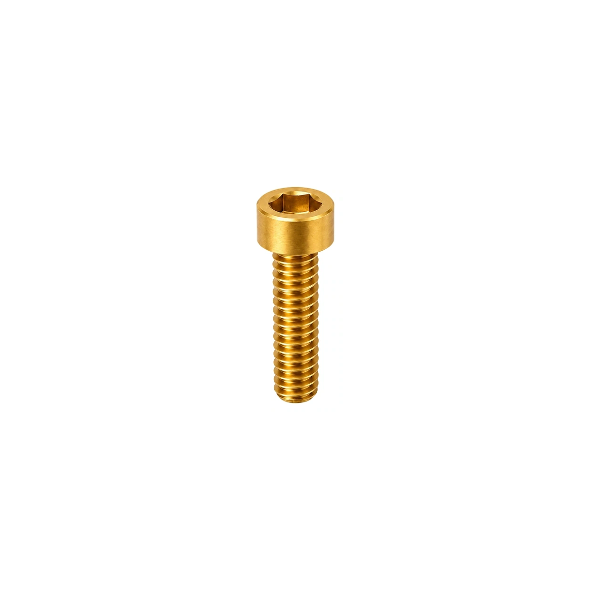 Titanium Fox FIT4 Damper Bolt — Gold