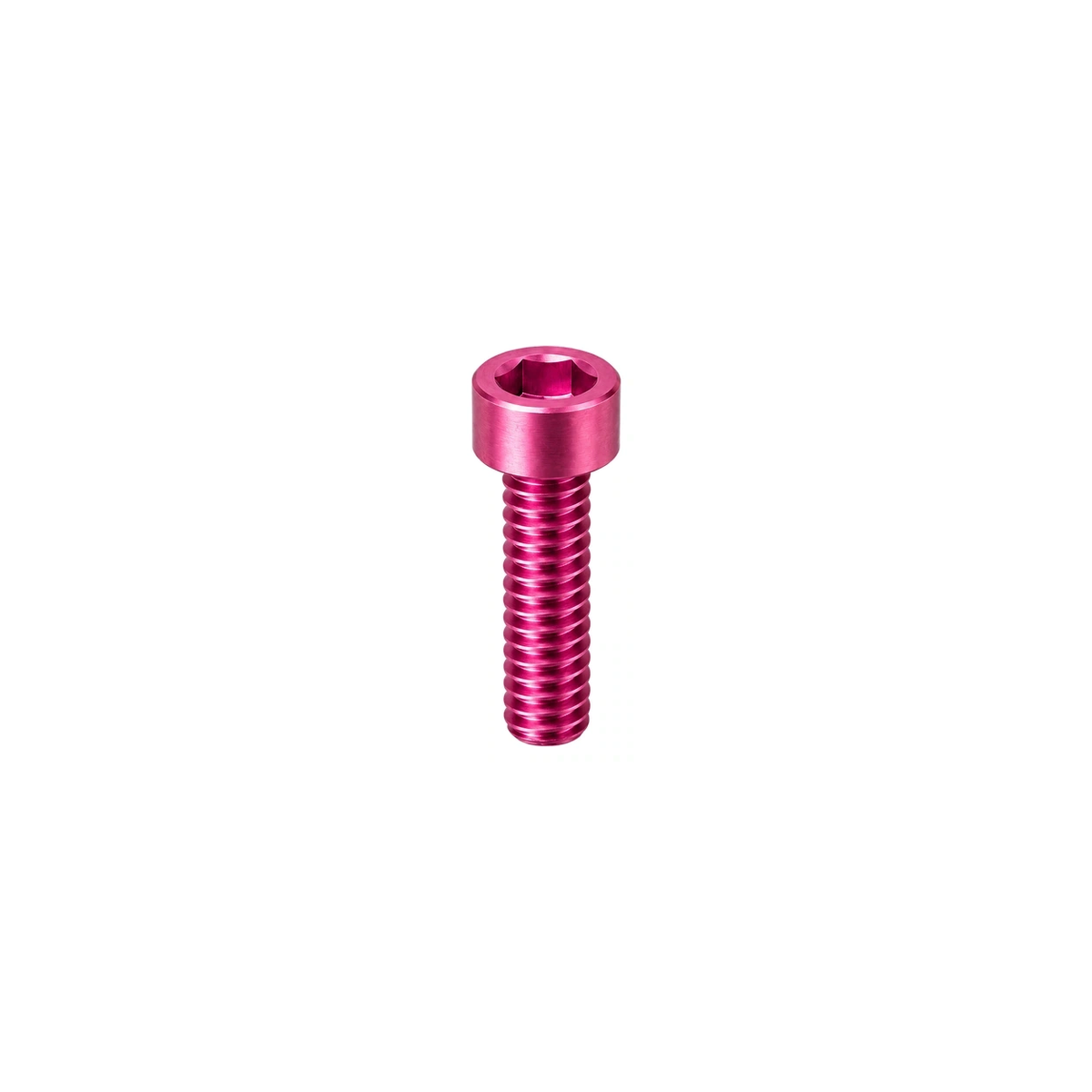 Titanium Fox FIT4 Damper Bolt — Champagne Pink