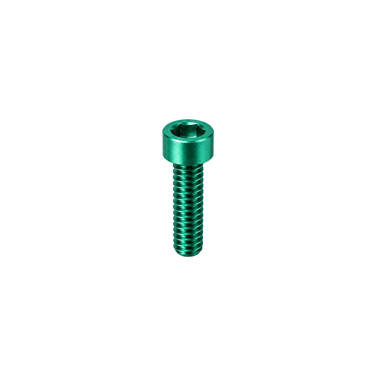 Titanium Fox FIT4 Damper Bolt — Green