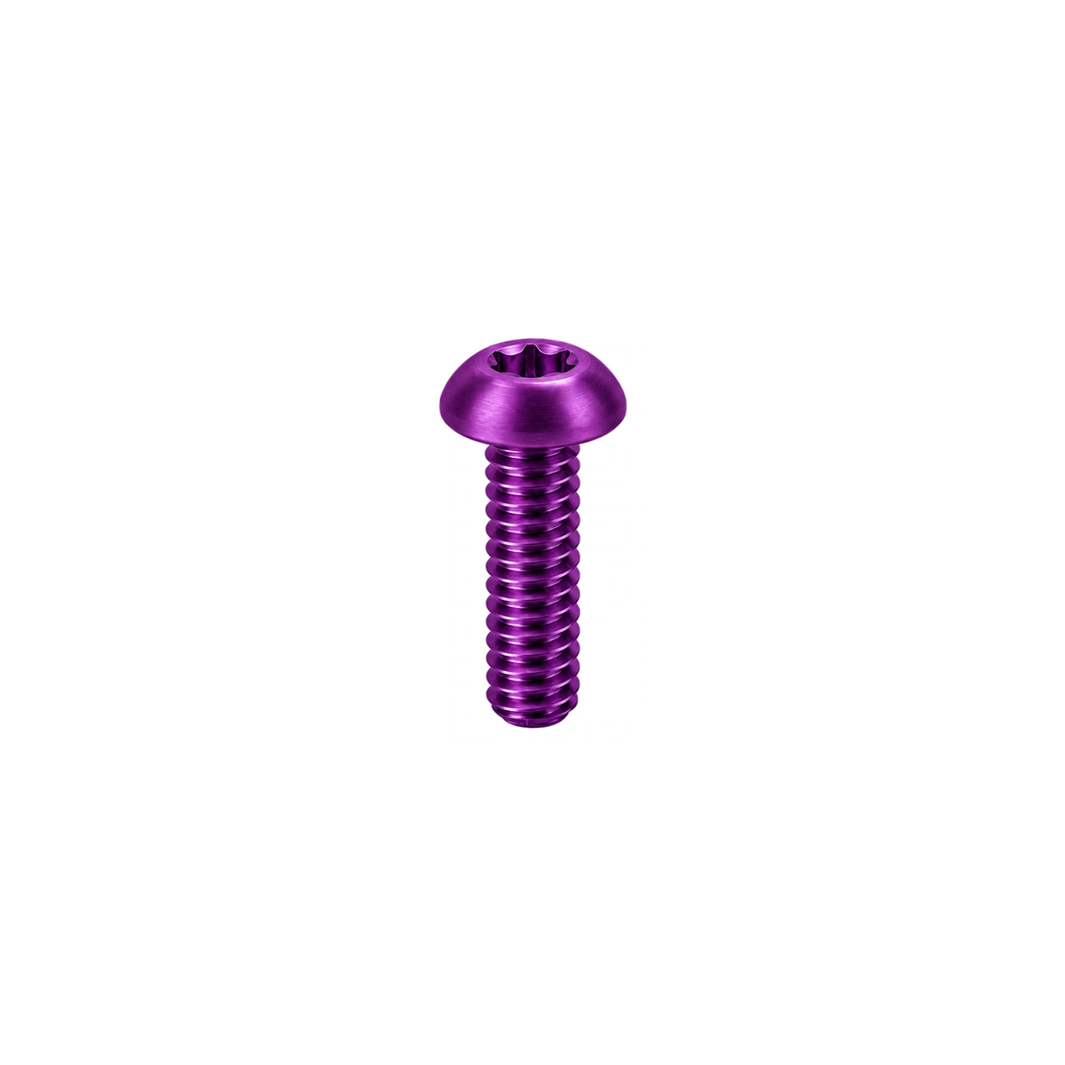 Titanium Specialized Computer Mount Securing Bolt — Purple