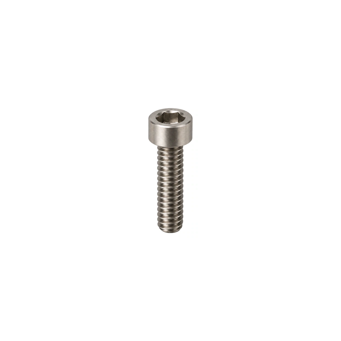 Titanium Fox Grip SL Damper Bolt — Raw Titanium