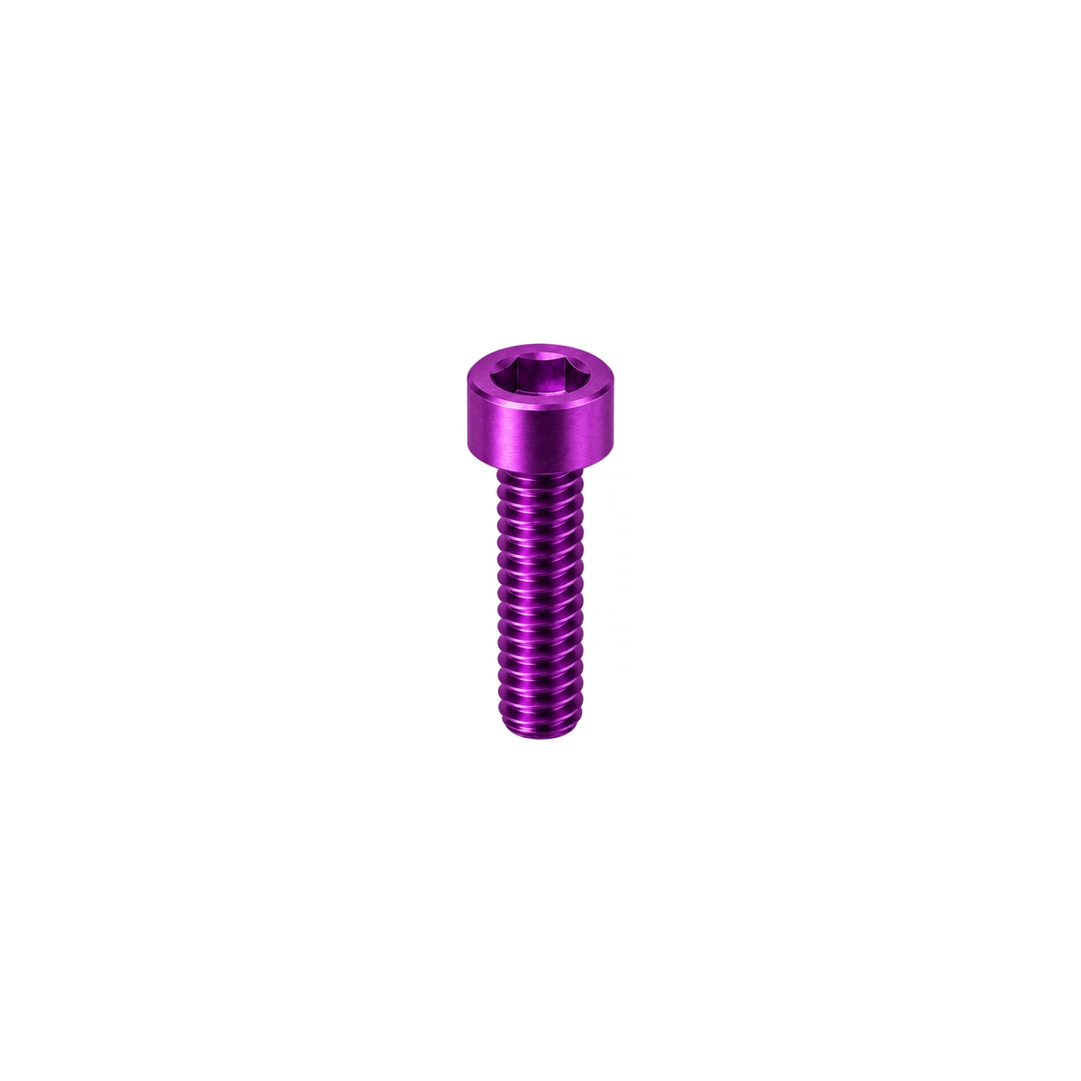 Titanium Öhlins Fork Cable Clamp Bolt — Purple