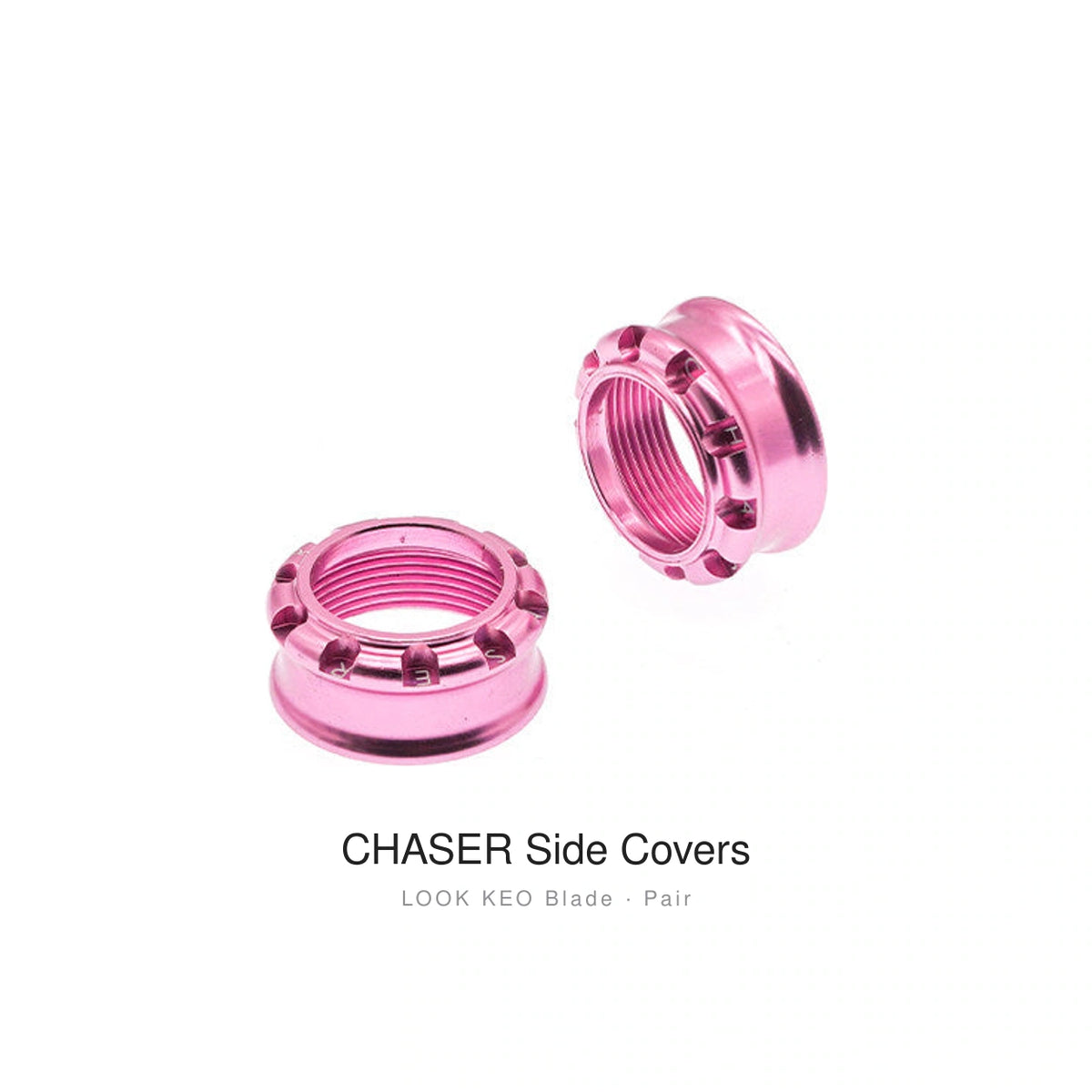 Chaser Titanium Pedal Axle Kit for LOOK KEO 2 Max / KEO Blade