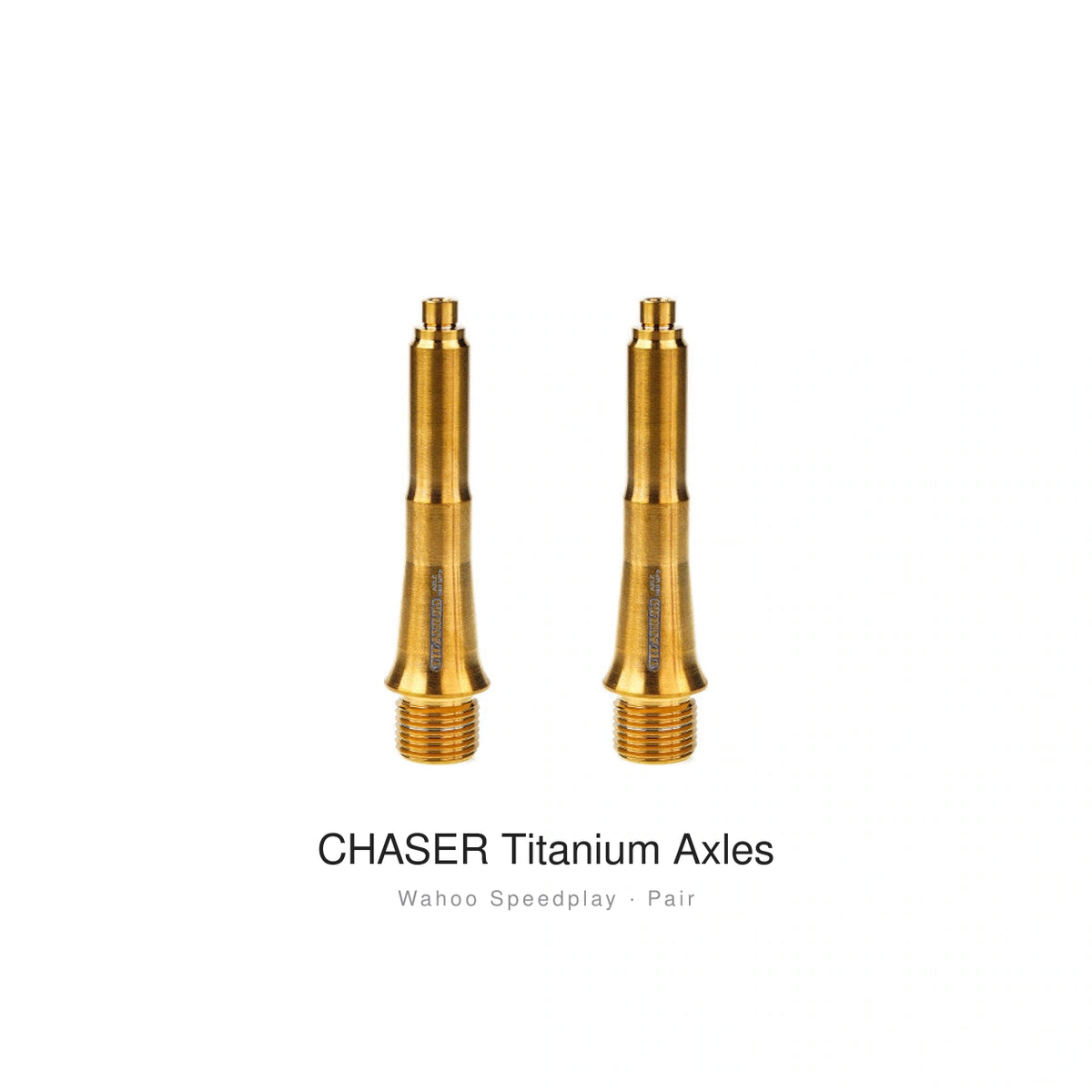 Chaser Titanium Upgrade Kit for Wahoo Speedplay Pedals
