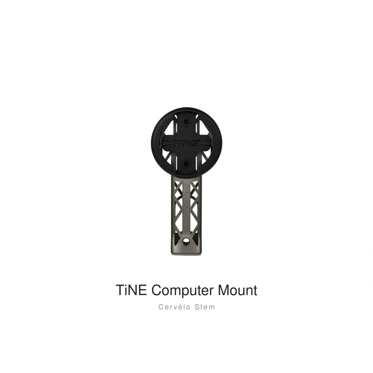 Titanium Computer Mount for Cervélo S5, Soloist & R5, Raw Titanium