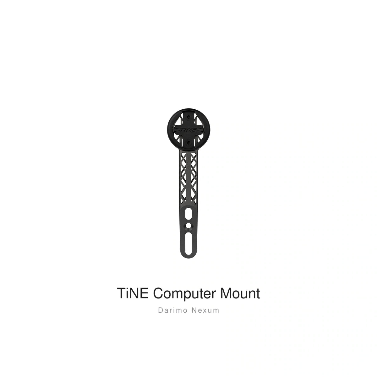 Titanium Computer Mount for Darimo Nexum & Nexum Drag, Raw Titanium