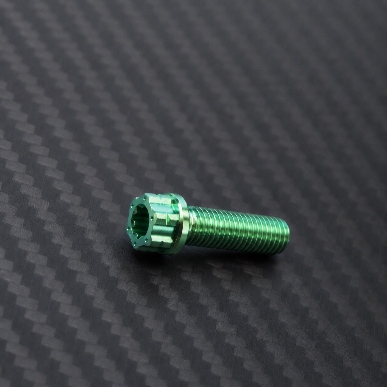 M10 Titanium Torx Flanged Head Bolt – Pitch 1.5 – Green