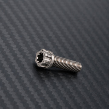 M10 Titanium Torx Flanged Head Bolt – Pitch 1.5 – Raw Titanium