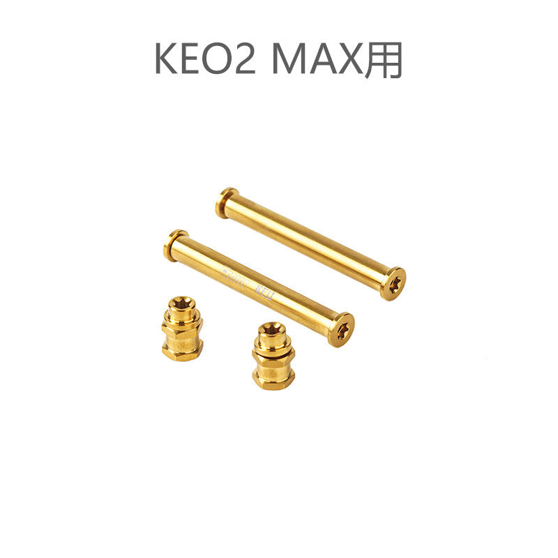 Chaser Titanium Pedal Axle Kit for LOOK KEO 2 Max / KEO Blade