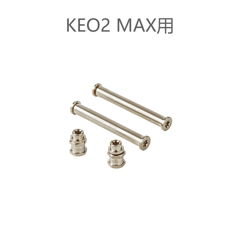 Chaser Titanium Pedal Axle Kit for LOOK KEO 2 Max / KEO Blade