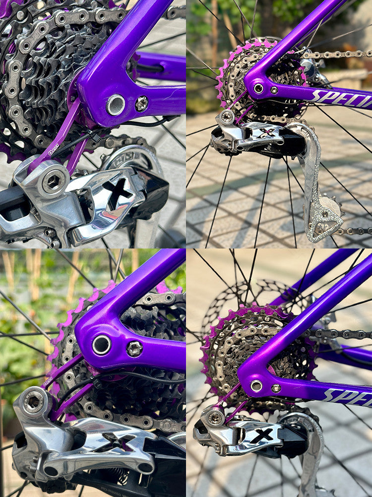 Chaser Direct-Mount Hanger for Specialized / S-Works Road Disc Frames — Pink