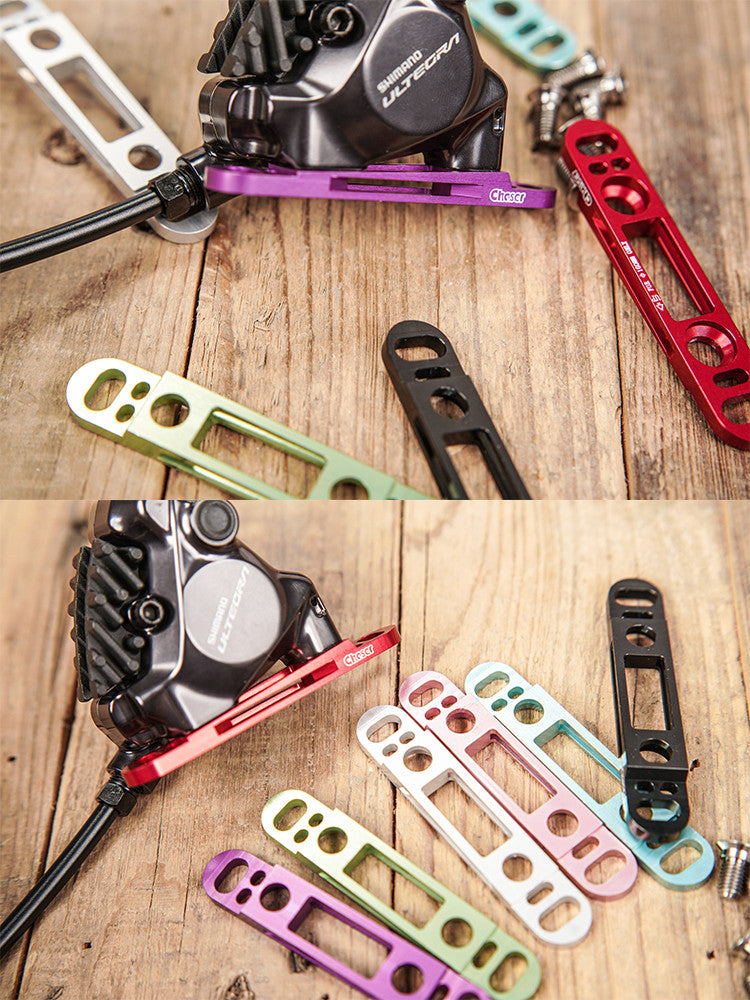Chaser SL8 / Aethos Brake Caliper Adapter with Titanium Bolts