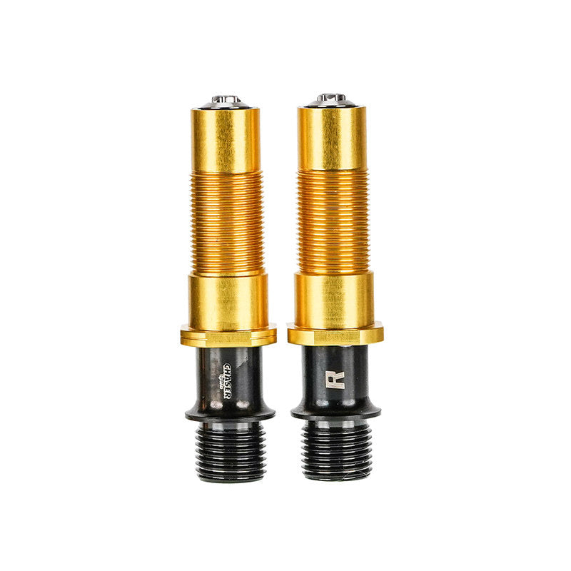 Chaser Titanium Axle Assembly for Shimano R550 / 105 / Ultegra Pedals