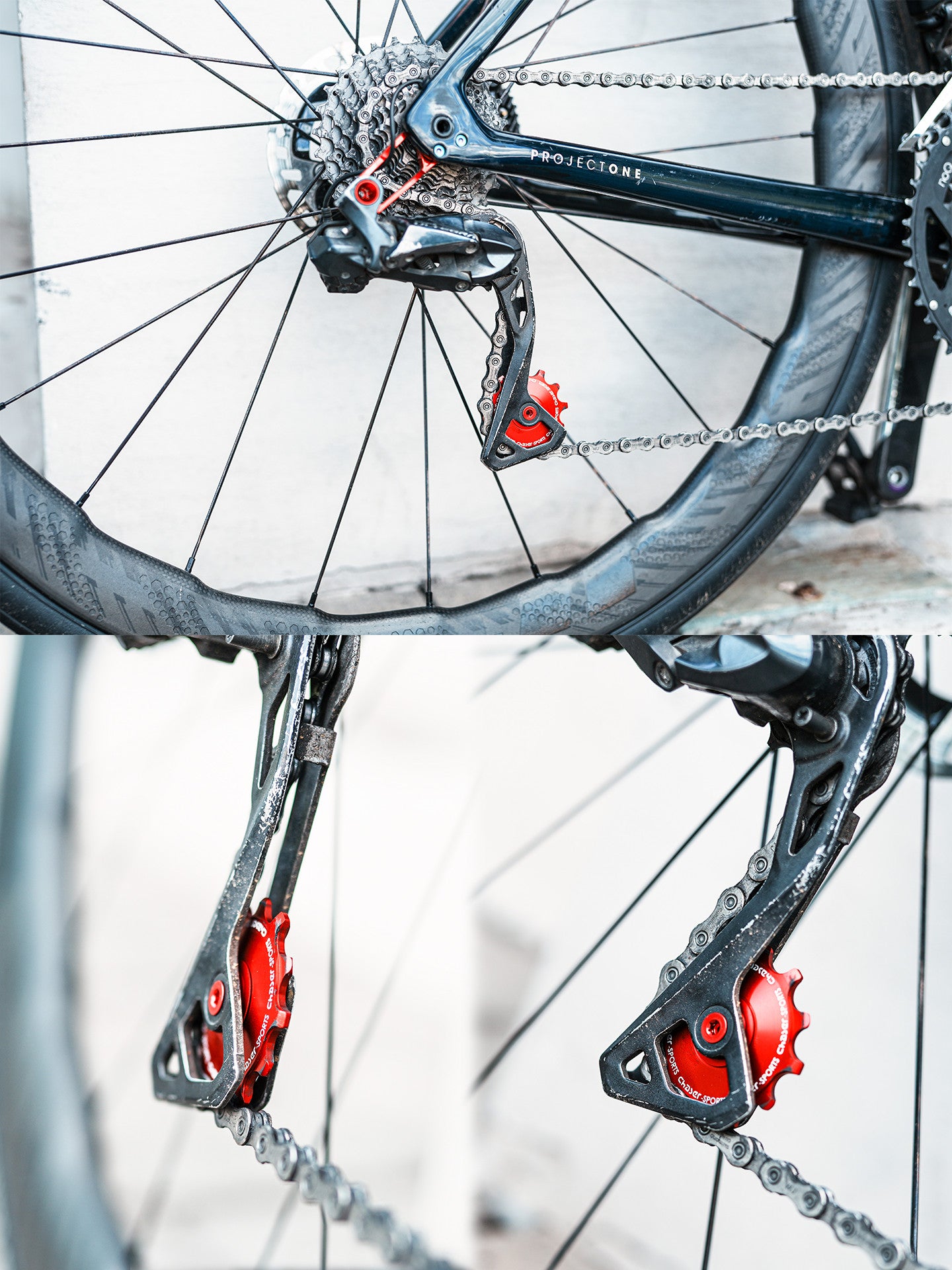 Chaser 12T Ceramic Rear Derailleur Pulley Wheel with Bolt