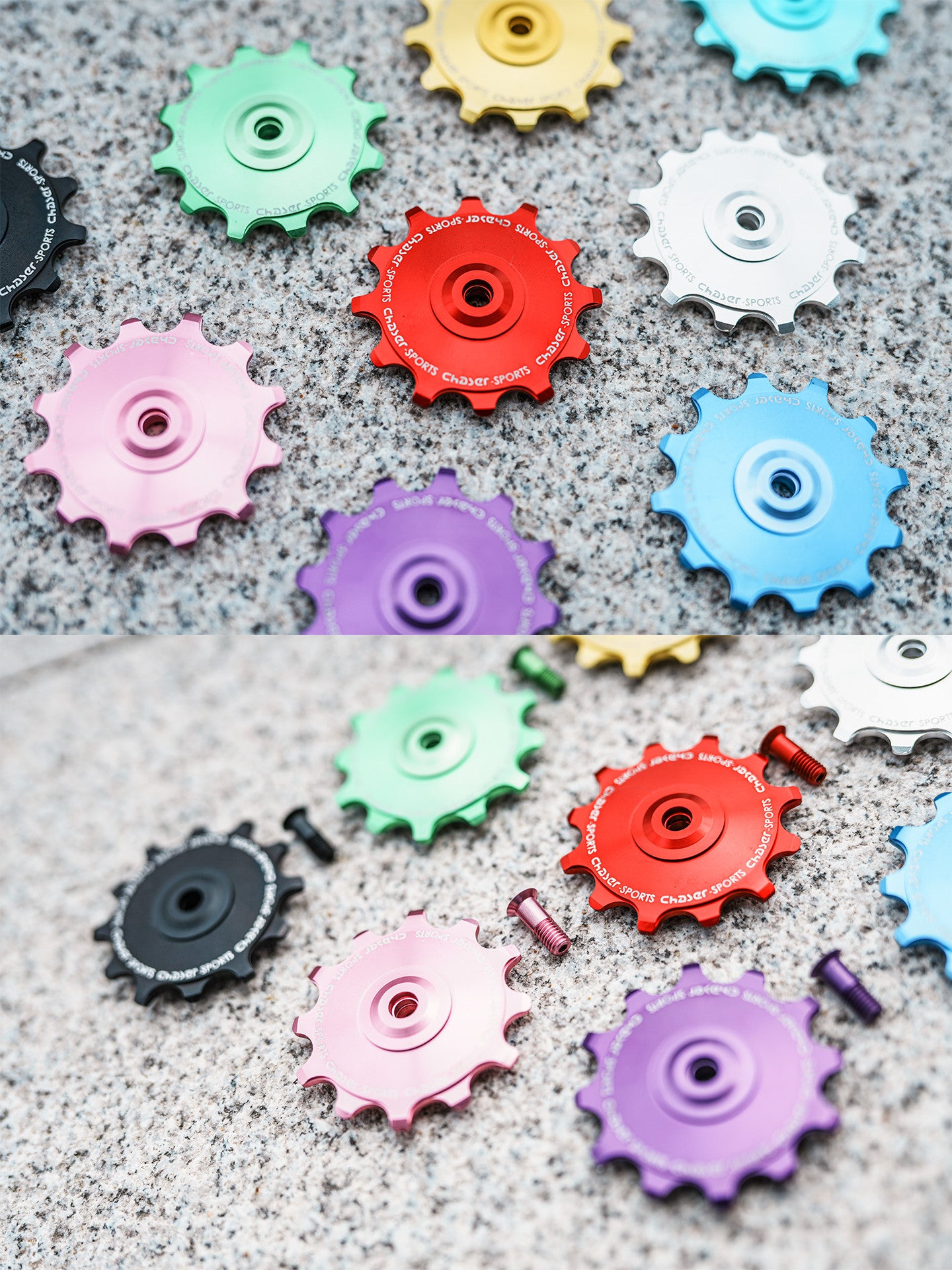 Chaser 12T Ceramic Rear Derailleur Pulley Wheel with Bolt