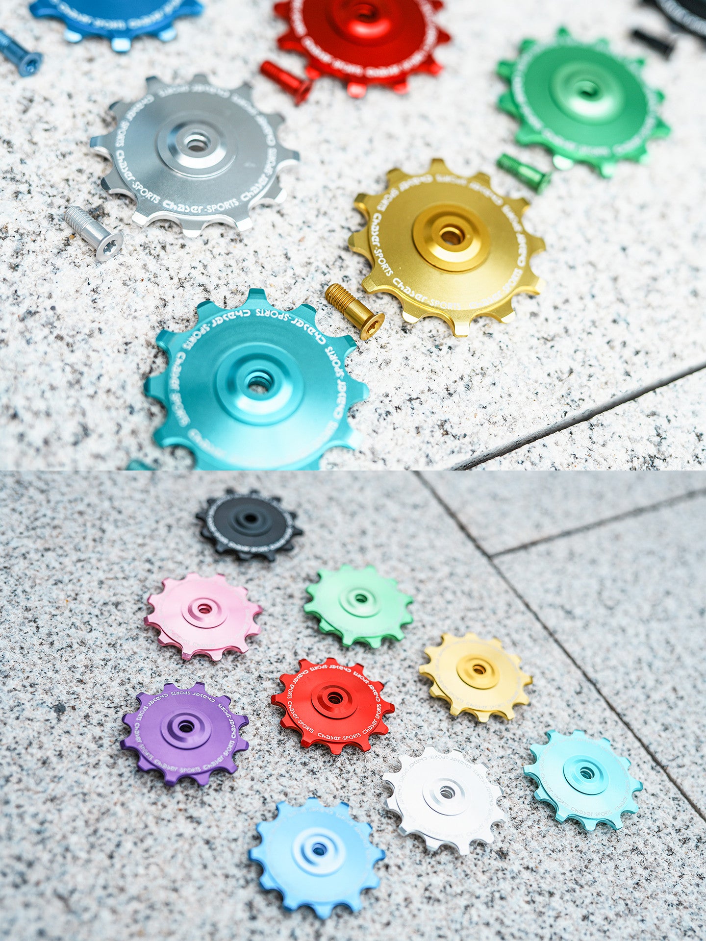 Chaser 12T Ceramic Rear Derailleur Pulley Wheel with Bolt