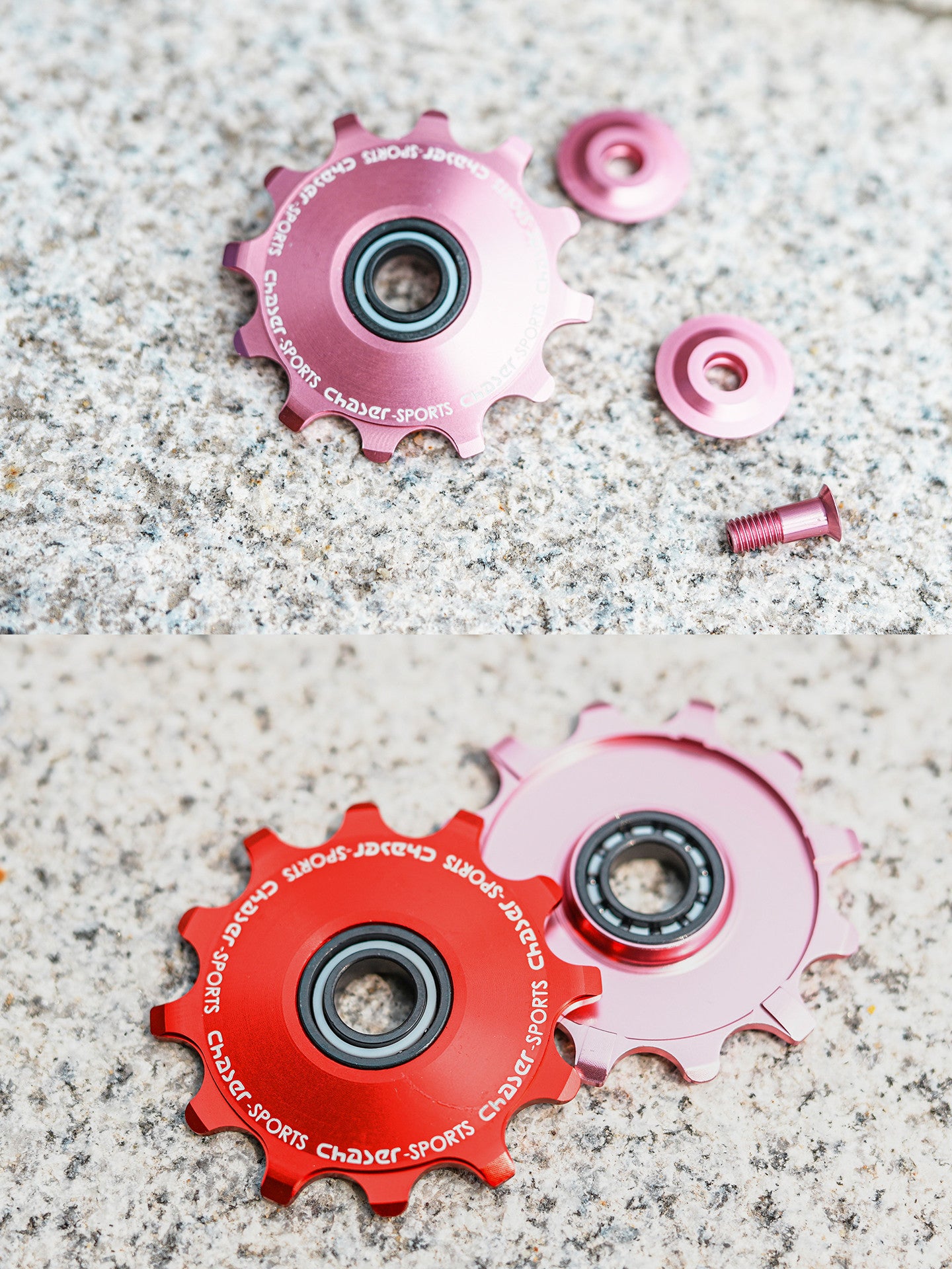 Chaser 12T Ceramic Rear Derailleur Pulley Wheel with Bolt
