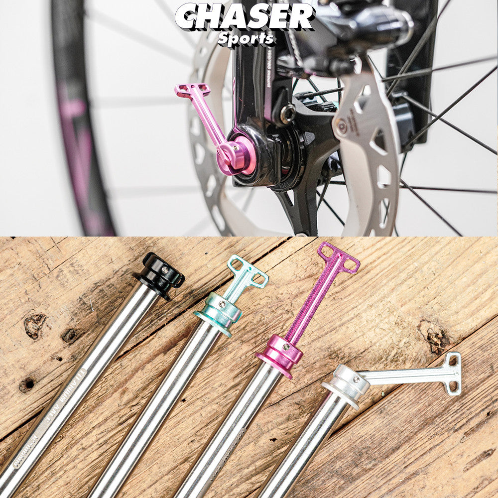 Chaser Adjustable TC11 Titanium Thru Axle Kit