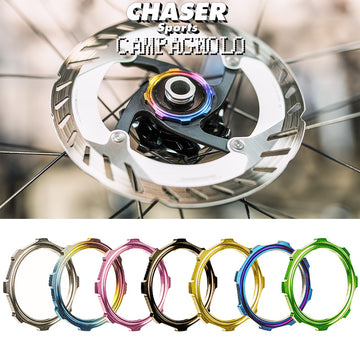 Chaser TC4 Titanium AFS Rotor Lockring for Campagnolo / Fulcrum