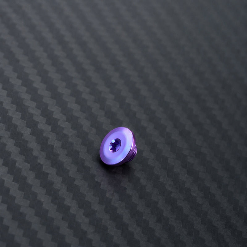 Titanium Brake Bleed Port Screw for SRAM - Blue Purple