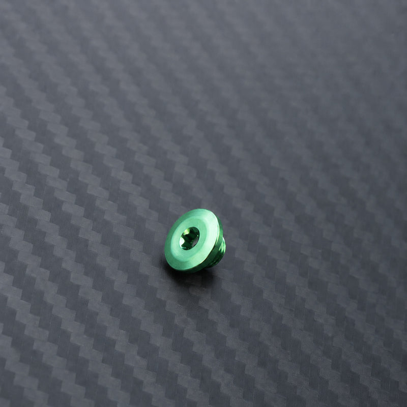 Titanium Brake Bleed Port Screw for SRAM - Green