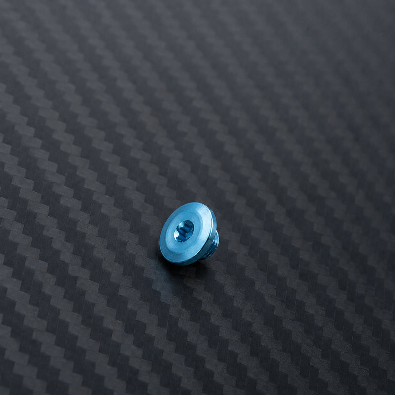 Titanium Brake Bleed Port Screw for SRAM - Ice Blue
