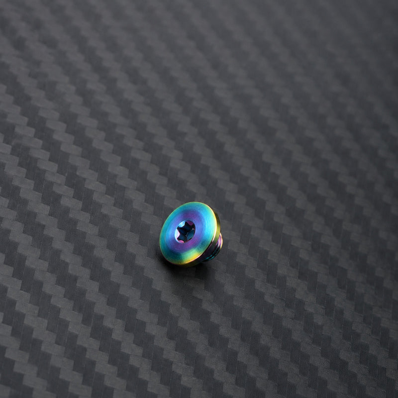 Titanium Brake Bleed Port Screw for SRAM - Rainbow