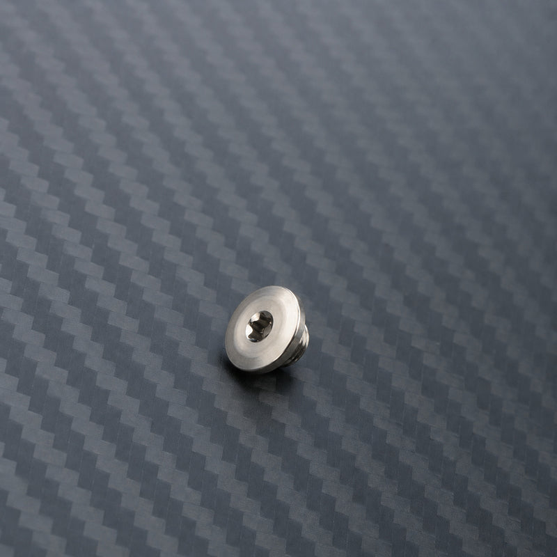 Titanium Brake Bleed Port Screw for SRAM - Raw Titanium
